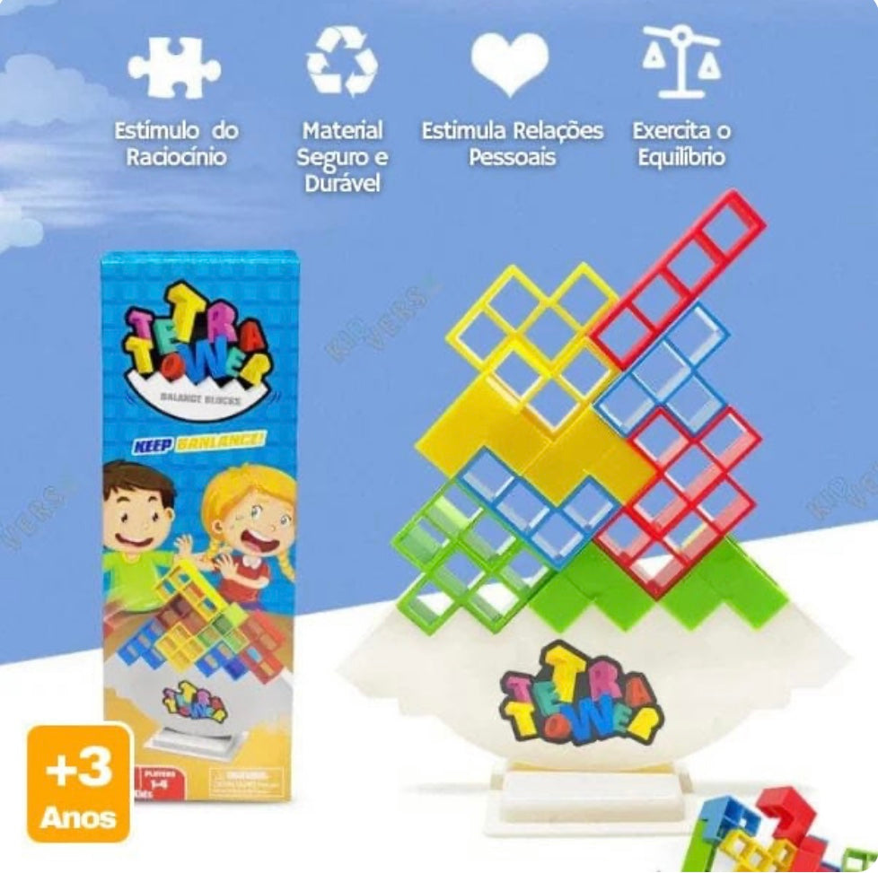 Jogo Tetra Tower para Toda Família