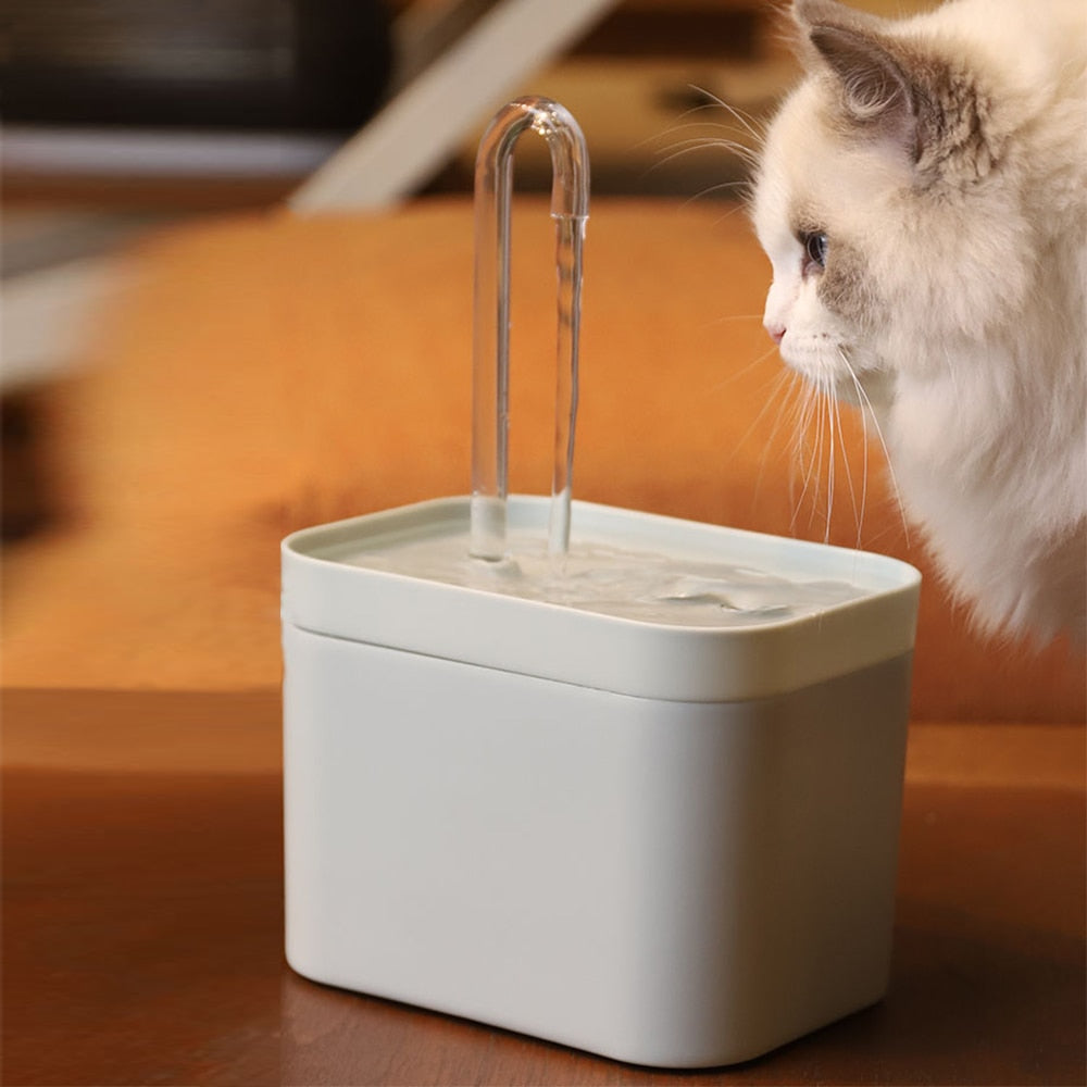 Fonte de Água Automática para Gatos - Bebedouro Cat Fountain