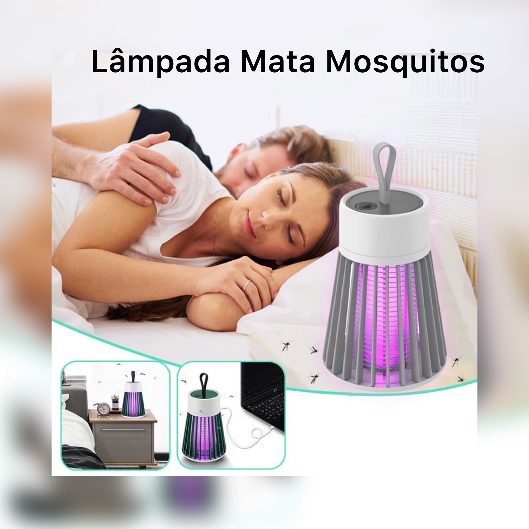 Lâmpada Mata Mosquitos/Pernilongos Ultravioleta - UltraLamp