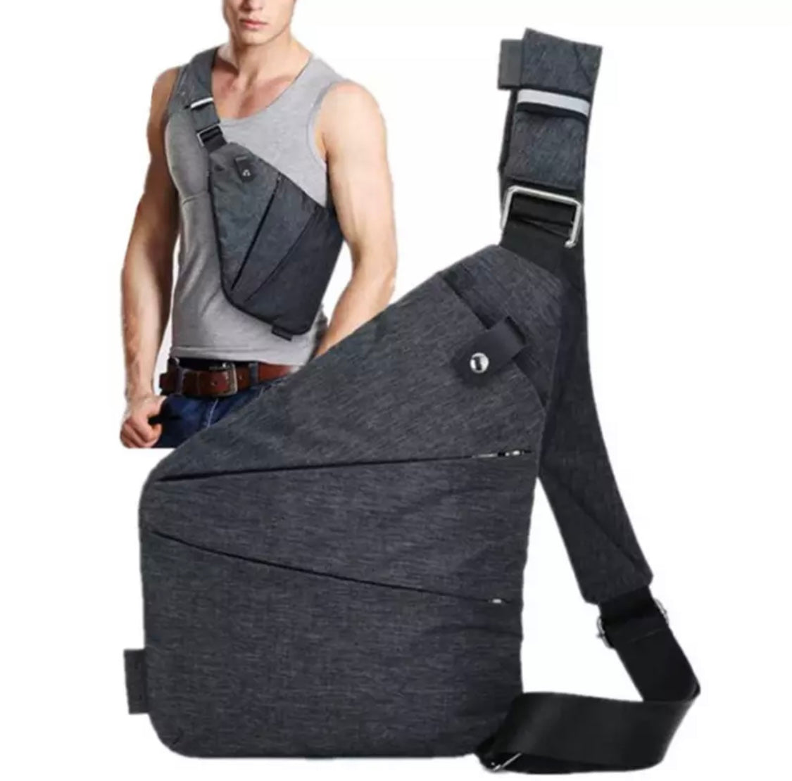 Bolsa de Ombro Transversal  SlimBodyBag